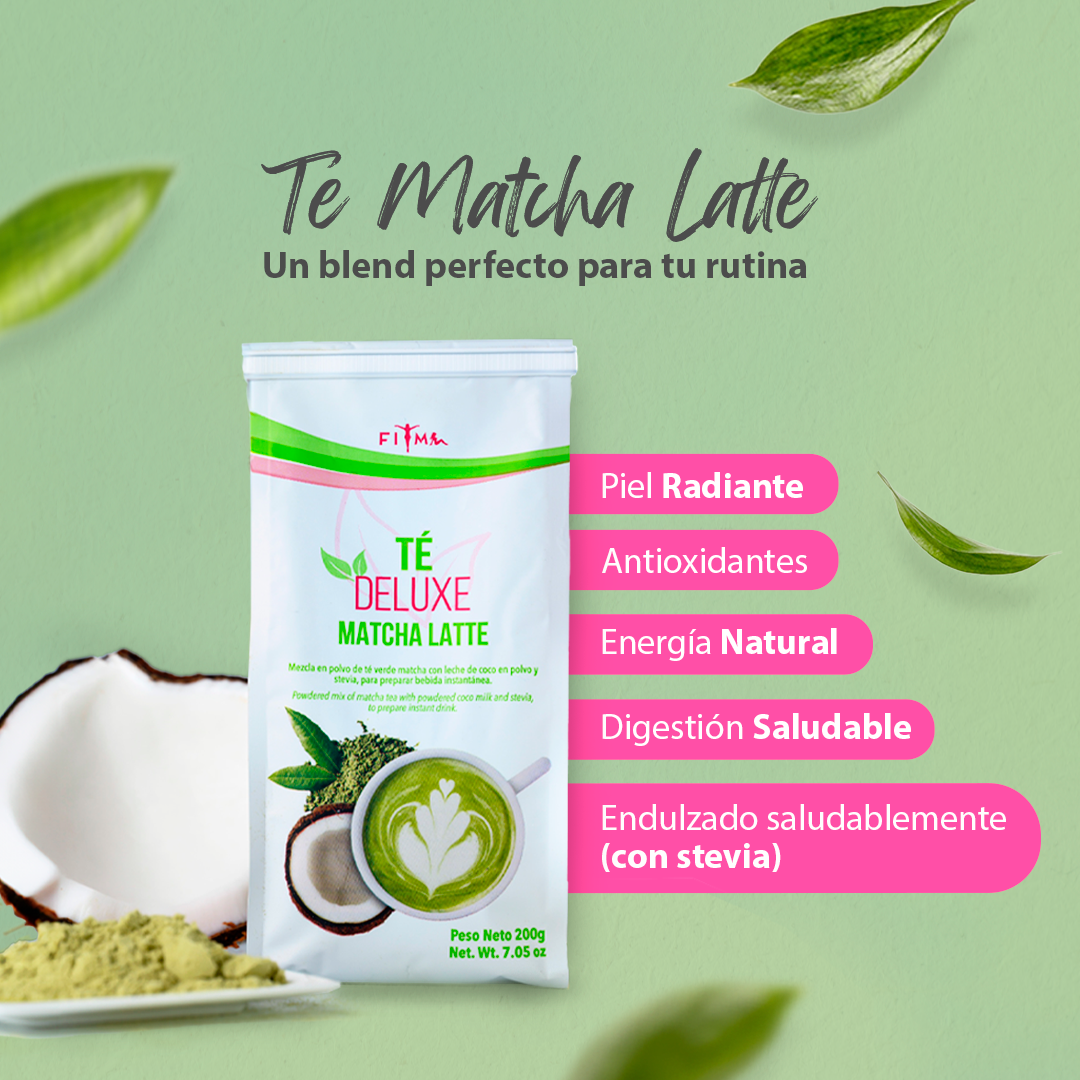 Promoción 20% OFF Té Deluxe Matcha Latte x 2