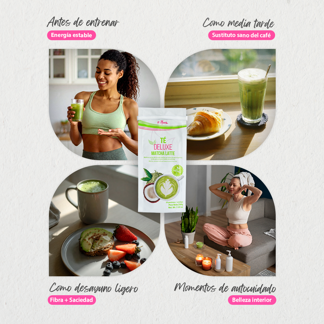 Promoción 20% OFF Té Deluxe Matcha Latte x 2