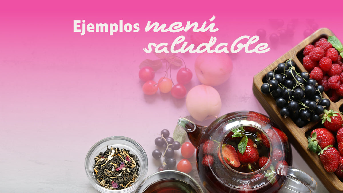 Ejemplos de alimentación y menús saludables