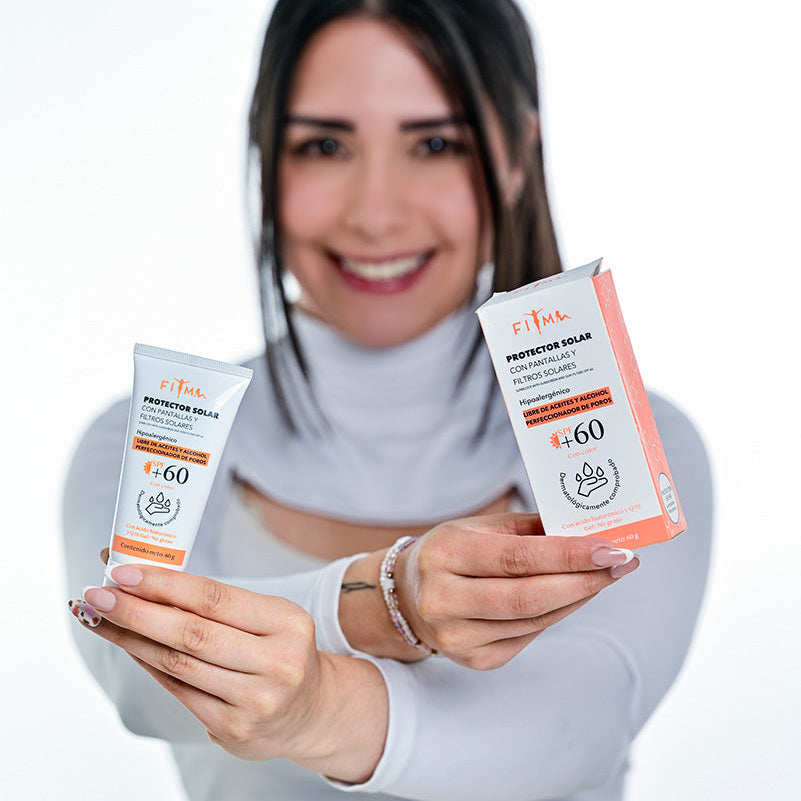 Protector Solar SPF 60 (con color)