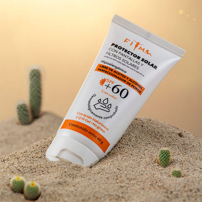 Protector Solar SPF 60 (con color)