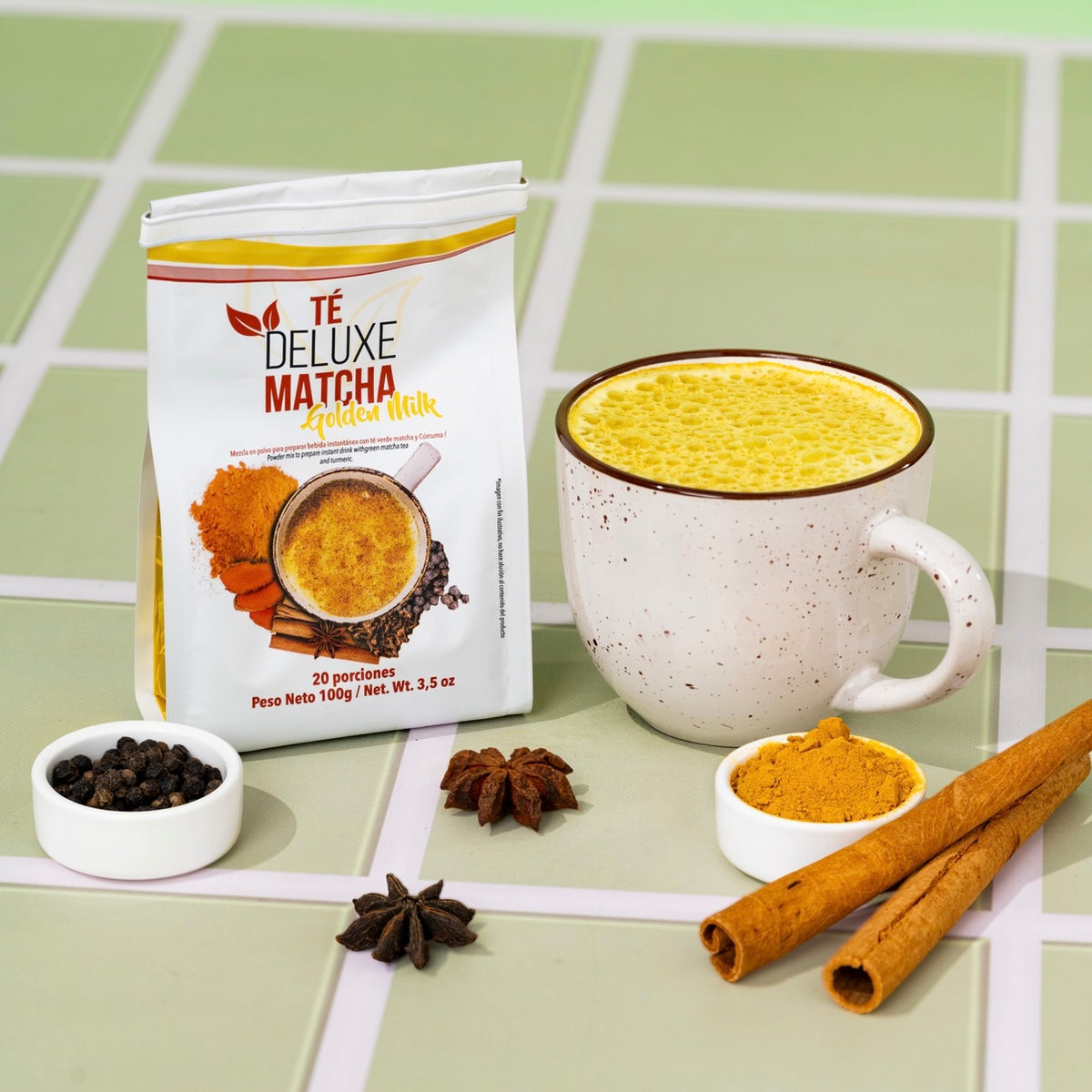 Té Deluxe Matcha Golden Milk