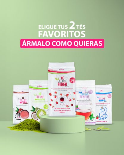 Kit Dúo Deluxe ¡Elige 2 Tés!