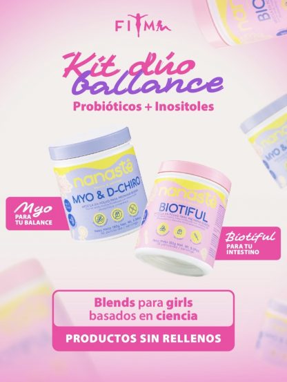 KIT DUO BALLANCE (Probióticos + Inositol)
